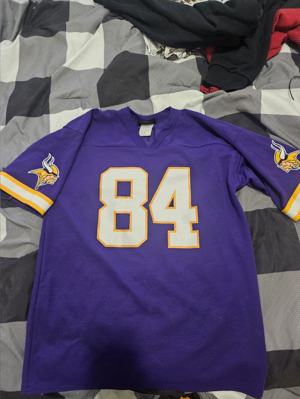 Vintage 90s NFL Minnesota Vikings Randy Moss Jersey Youth XL - Fits Adult S/M